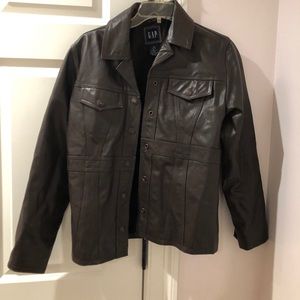 Genuine VINTAGE Brown Leather Jacket